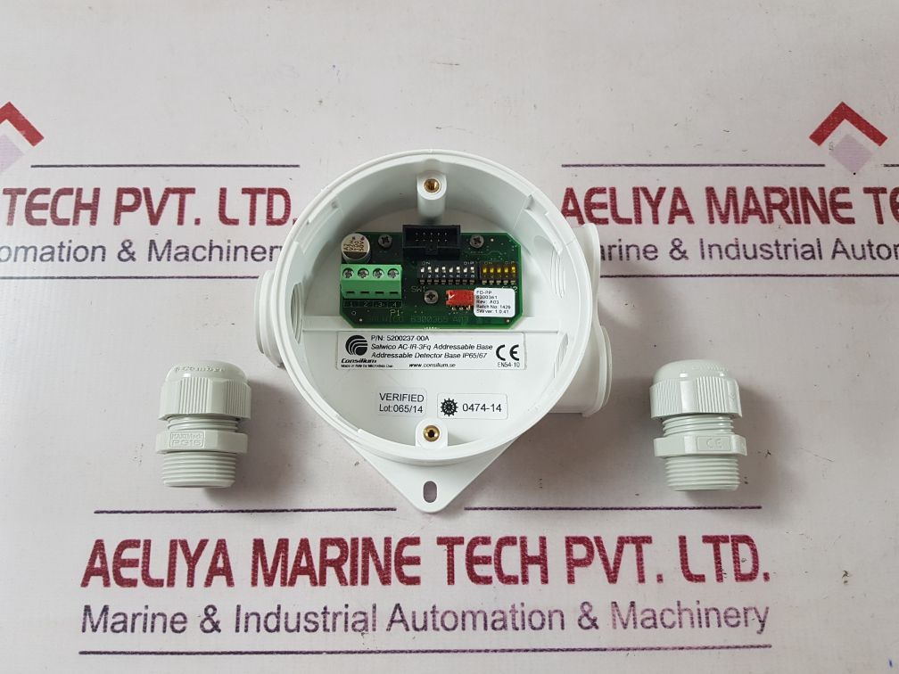 Consilium salwico ac-ir-3fq addressable detector base 5200237-00a rev: a03