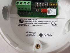 Consilium salwico ac-ir-3fq addressable detector base 5200237-00a rev: a03
