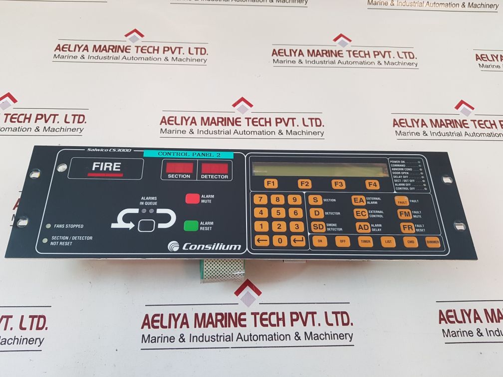 Consilium Csm-3100 Fire Alarm Control Panel Salwico – Aeliya Marine Tech®