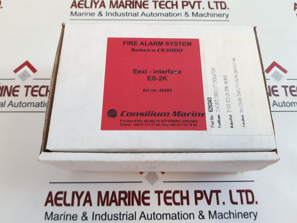 Consilium salwico es-2k eexi-interface fire alarm system 46460