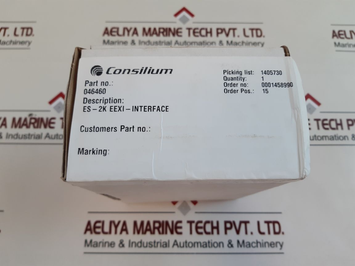 Consilium salwico es-2k eexi-interface fire alarm system 46460