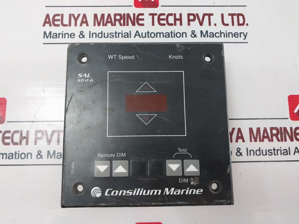 Consilium Marine Sal Sd2-6 Speed Log Display Bsh/88/04271/1/95