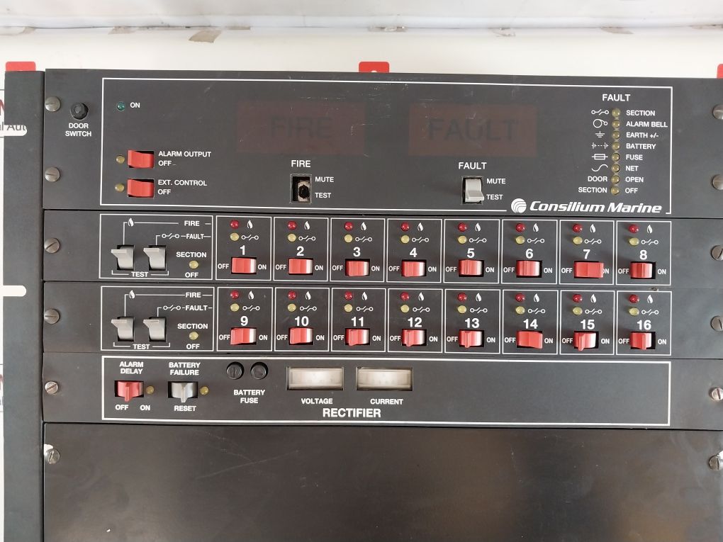 Consilium Marine Sg-6744 Fire And Gas Alarms