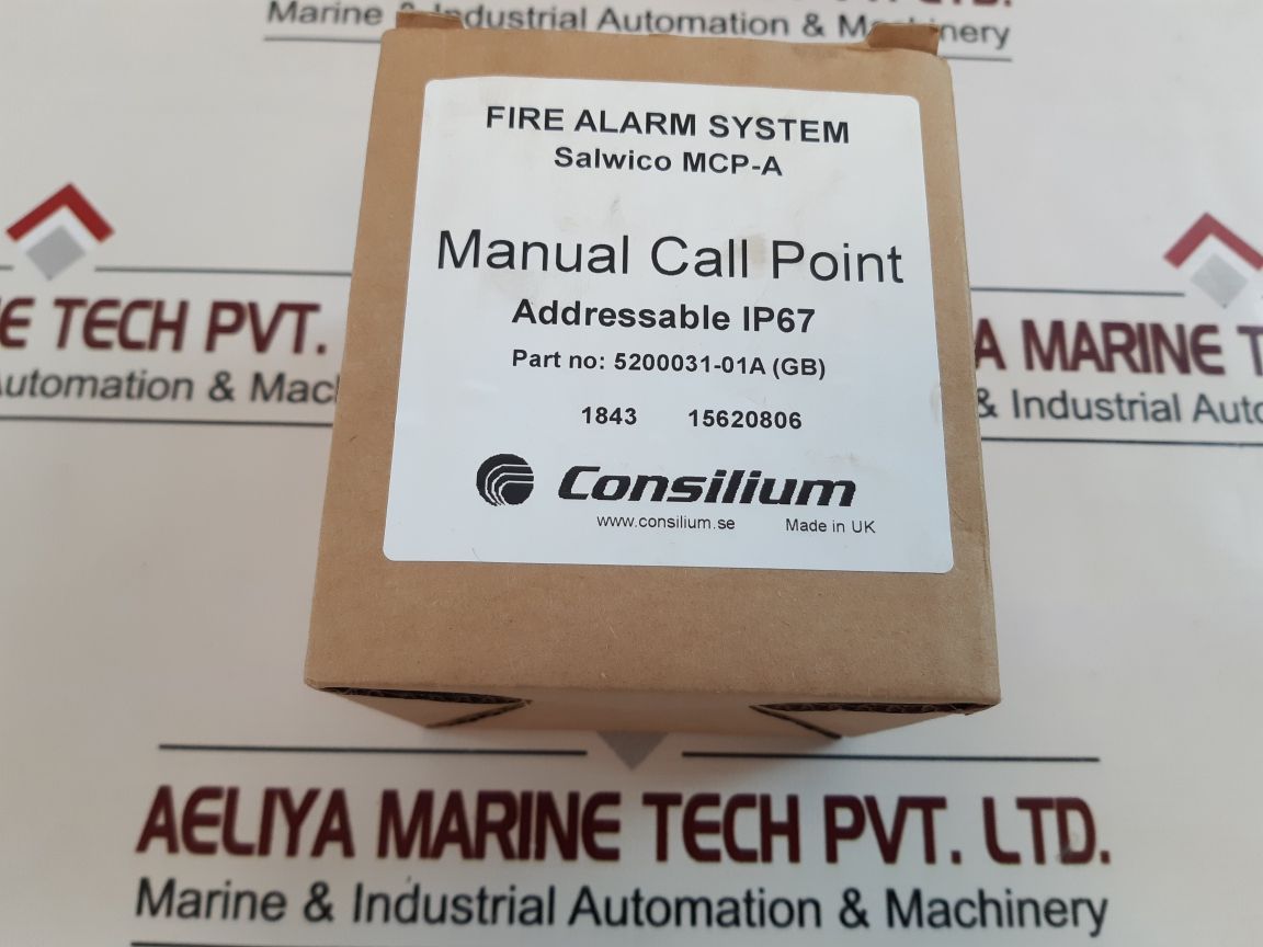 Consilium Salwico Mcp-a(Gb) Fire Alarm System 5200031-01A