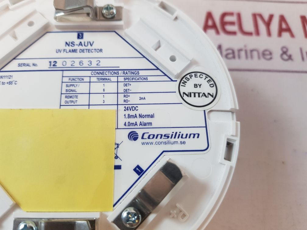 Consilium Ns-auv Uv Flame Detector N11121
