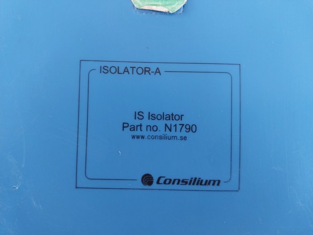 Consilium N1790 Is Isolator-a Intrinsically Safe Isolator