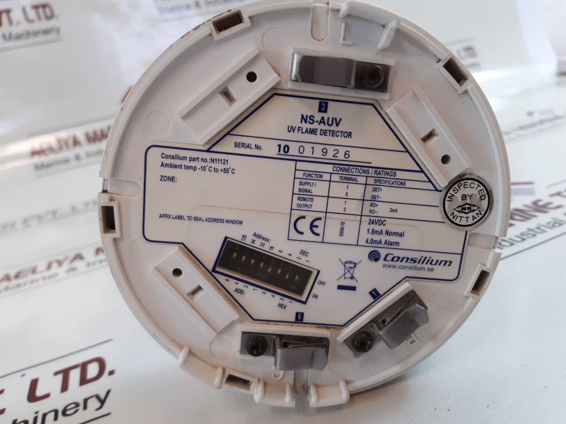 Consilium Ns-auv Uv Flame Detector N11121