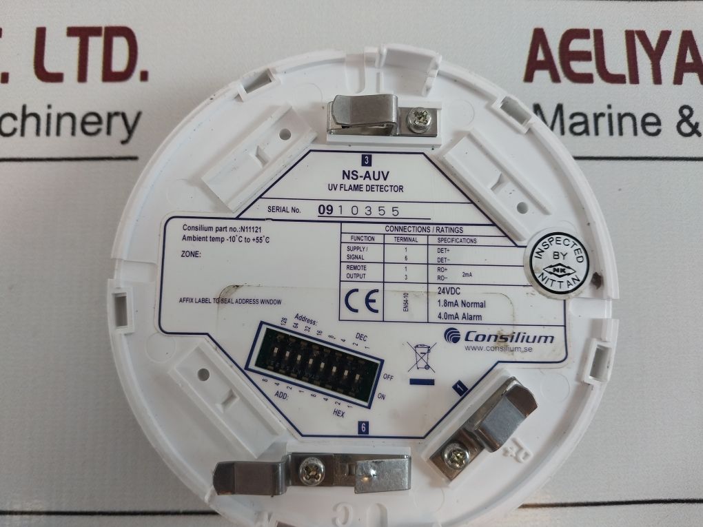 Consilium Ns-auv Uv Flame Detector Base N11121