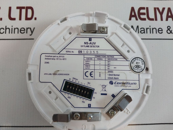 Consilium Ns-auv Uv Flame Detector Base N11121