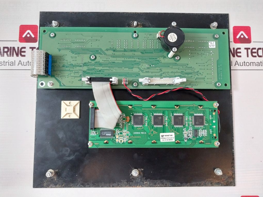 Consilium Nsac-1 Fire Alarm System Front Panel Only 24V Dc