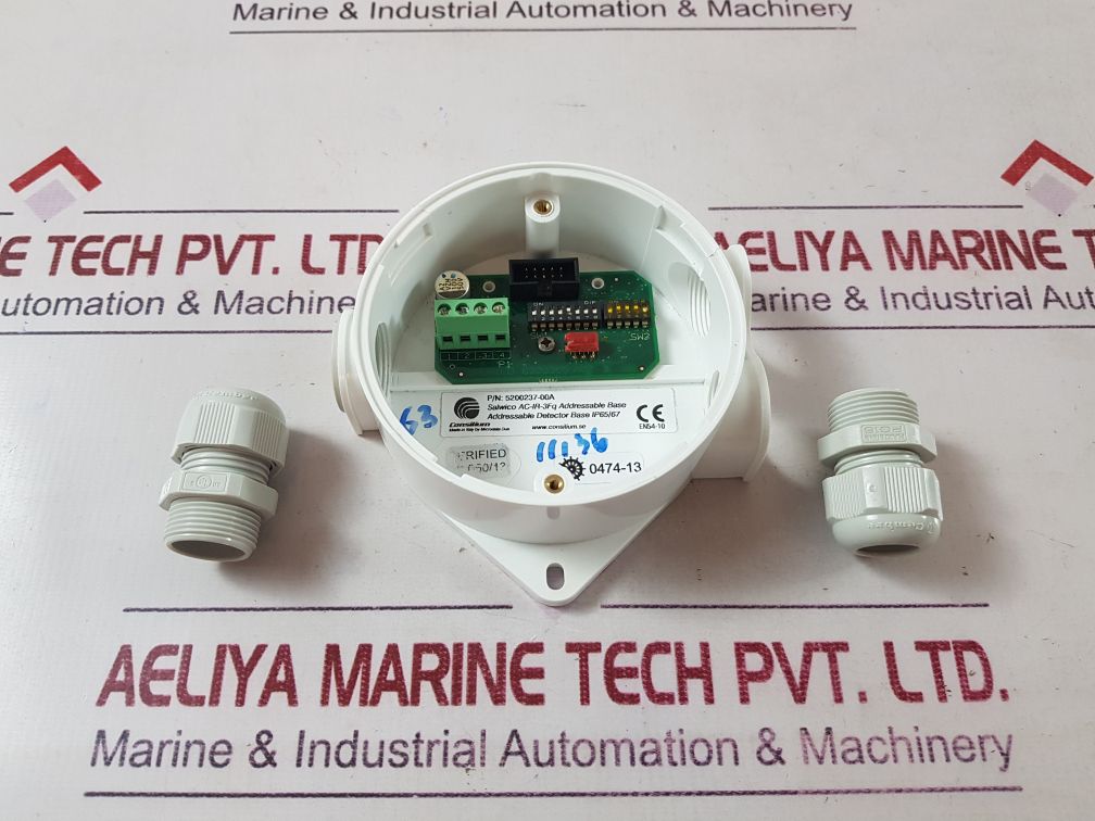 Consilium Salwico 5200237-00A Ac-ir-3Fq Addressable Detector Base Ip65/67