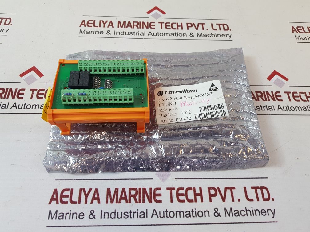 Weidmuller Cm-22 Rail Salwico Cs3000 Cmm-22 R1 I/O Unit
