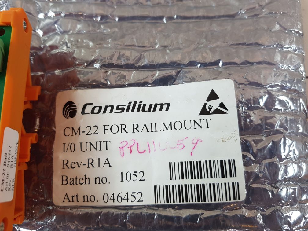 Weidmuller Cm-22 Rail Salwico Cs3000 Cmm-22 R1 I/O Unit