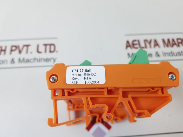 Weidmuller Cm-22 Rail Salwico Cs3000 Cmm-22 R1 I/O Unit
