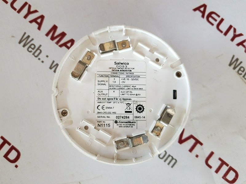 Consilium Salwico Dos3 Photoelectric Smoke Detector N1115