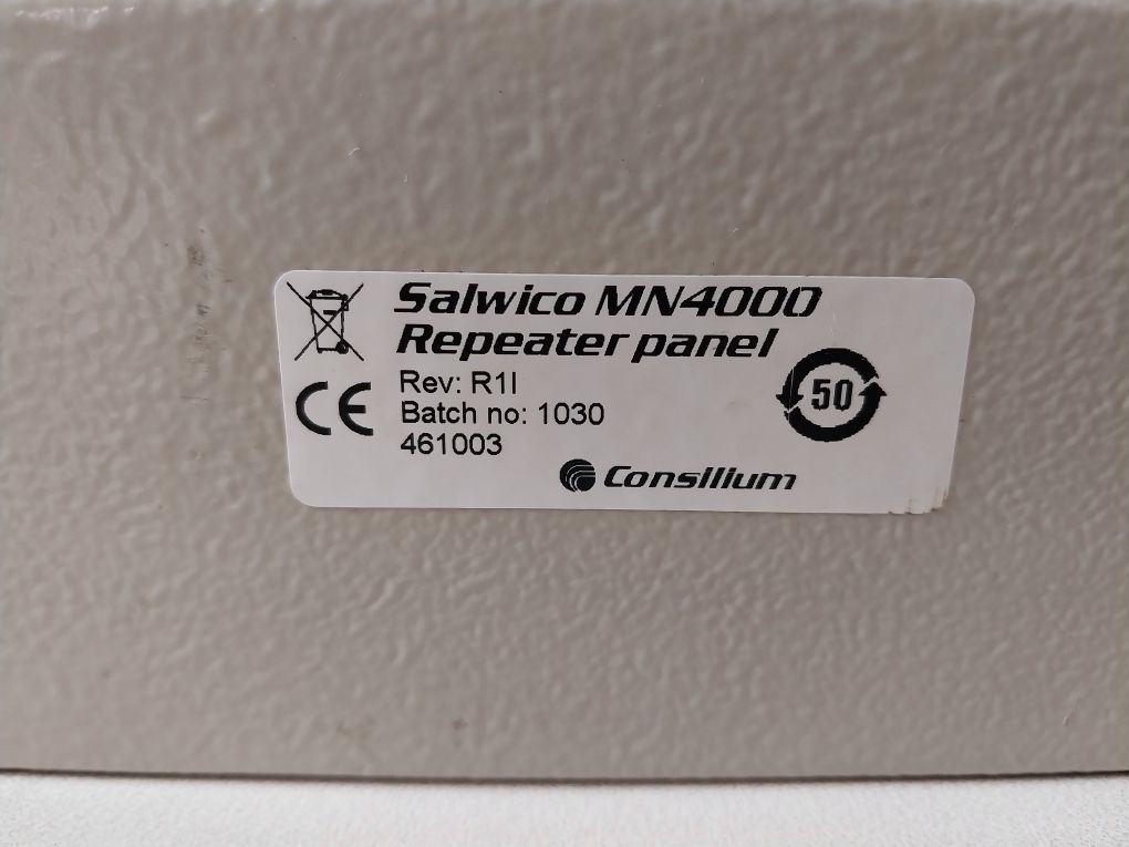 Consilium Salwico Mn4000 Rev: R1I Repeater Panel