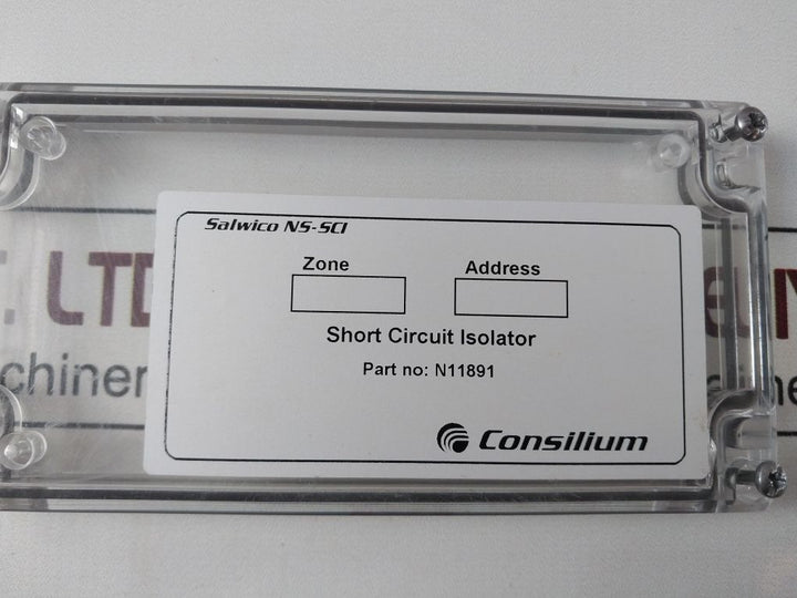 Consilium N11891 Short Circuit Isolator Salwico Ns-sci R4.1