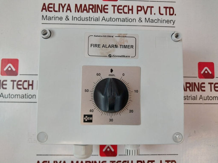 Consilium Salwico Ns-timac Fire Alarm Timer 0 To 60 Min