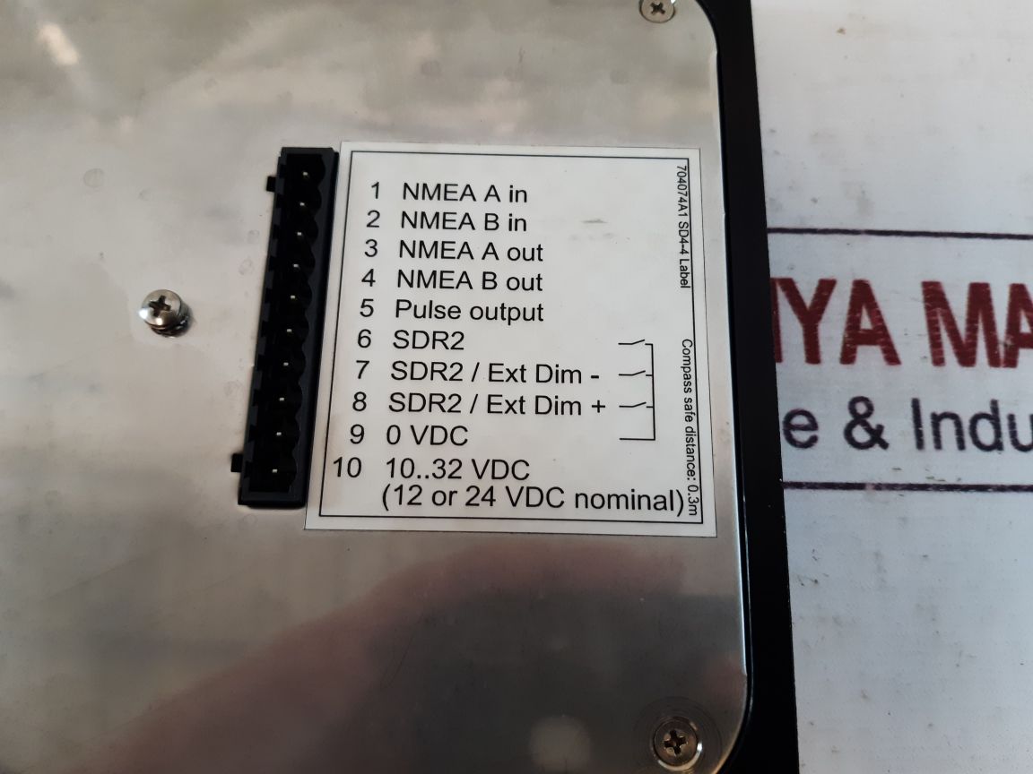Consilium Sal Sd4-4 Speed Log Display Indicator