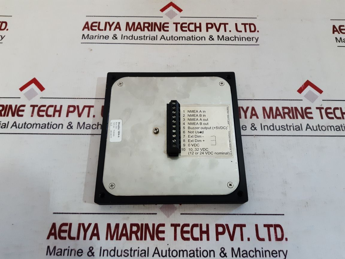 Consilium Vdr Sd4-6 Navigation Panel Display 704076A1