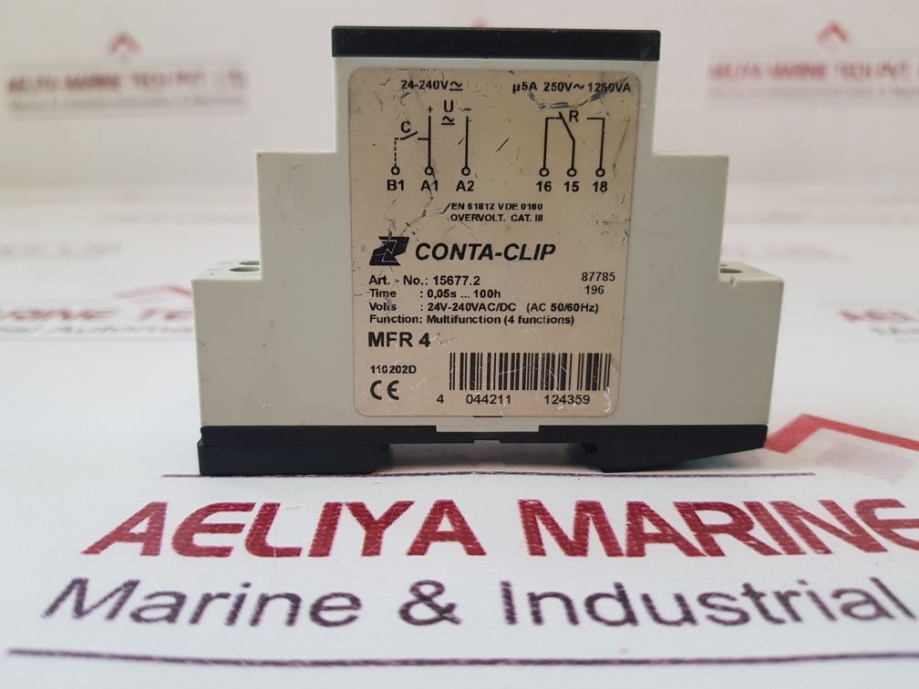 Conta-clip Mfr 4 Multifunction Time Relay 15677.2