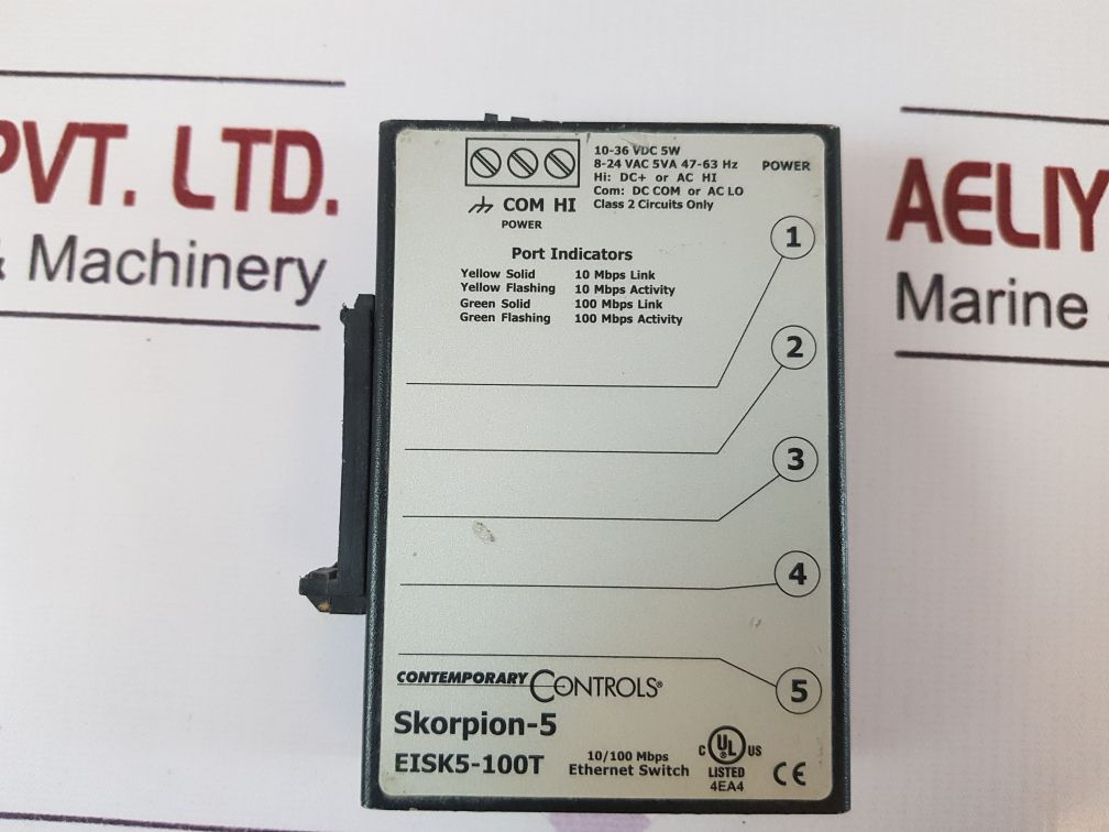 Contemporary Eisk5-100T Skopion-5 Ethernet Switch