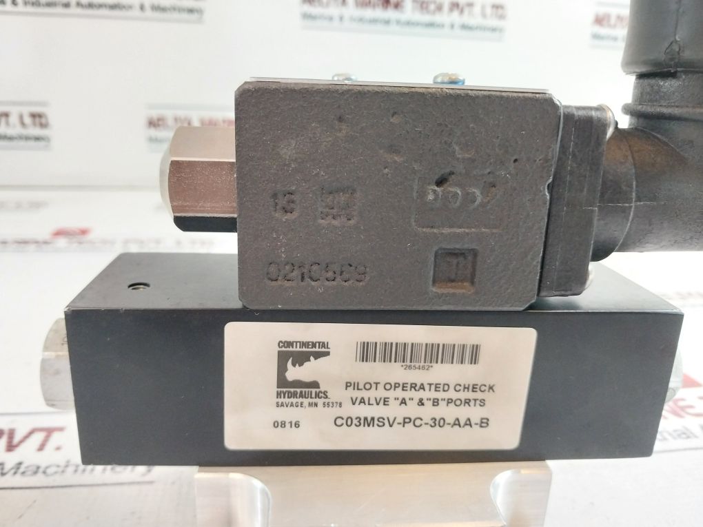Continental Hydraulics Vmd03M-3F-g-10-b-y1179 Directional Control Valve