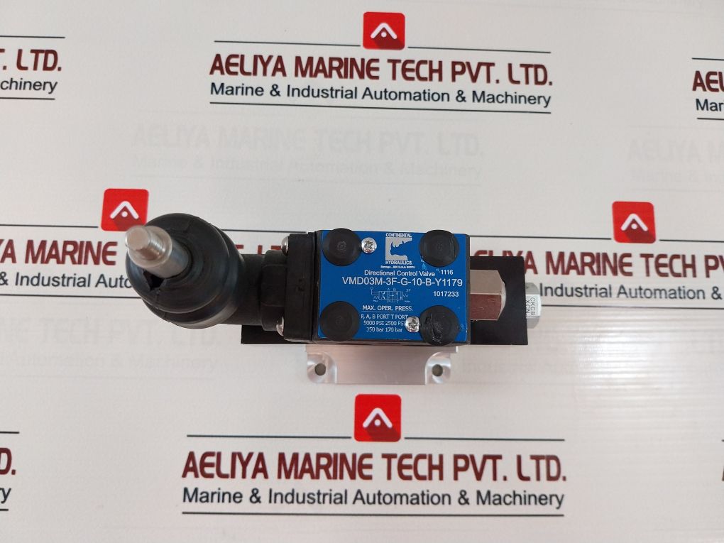 Continental Hydraulics Vmd03M-3F-g-10-b-y1179 Directional Control Valve 1Ef6 
