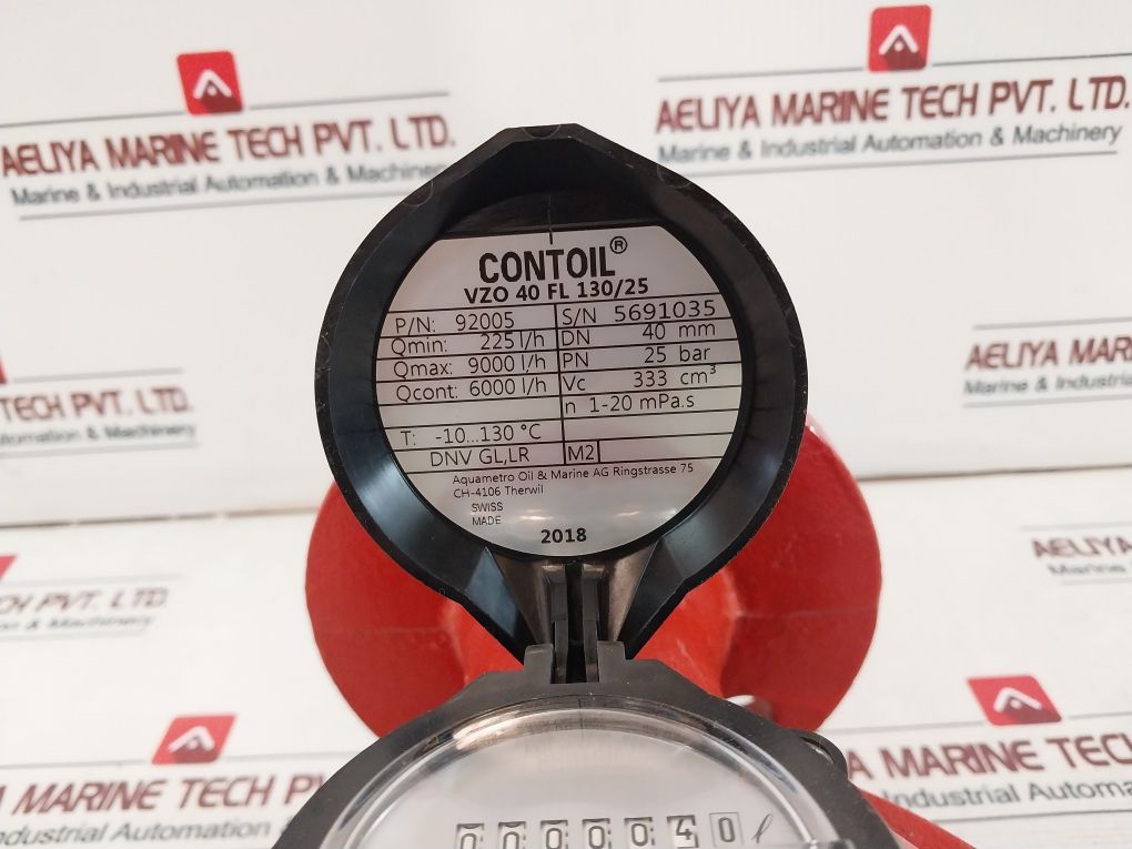 Contoil Vzo 40 Fl 130/25 Fuel Oil Meter