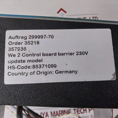 Bc7-30-10-p-2.4 Control Board Barrier 230V