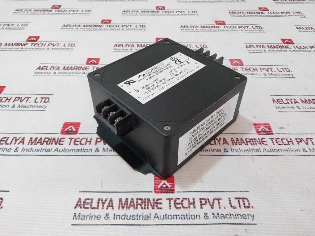 Control Concepts Ic+205 Active Tracking Filter 240 Vac