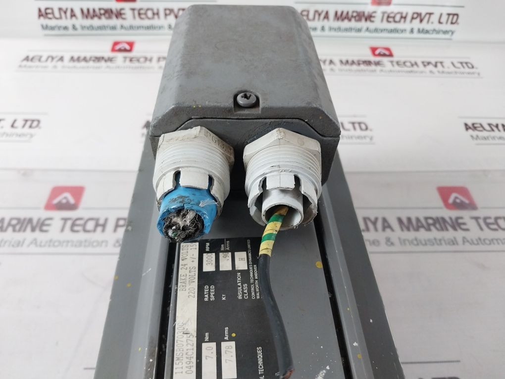 Control Techniques 115Msb070300 Dutymax Ms Servo Motor 3000 Rpm