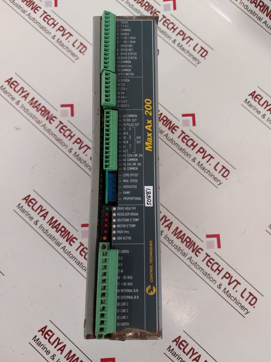 Control Techniques Maxax 200 Brushless A.C. Servo Drive