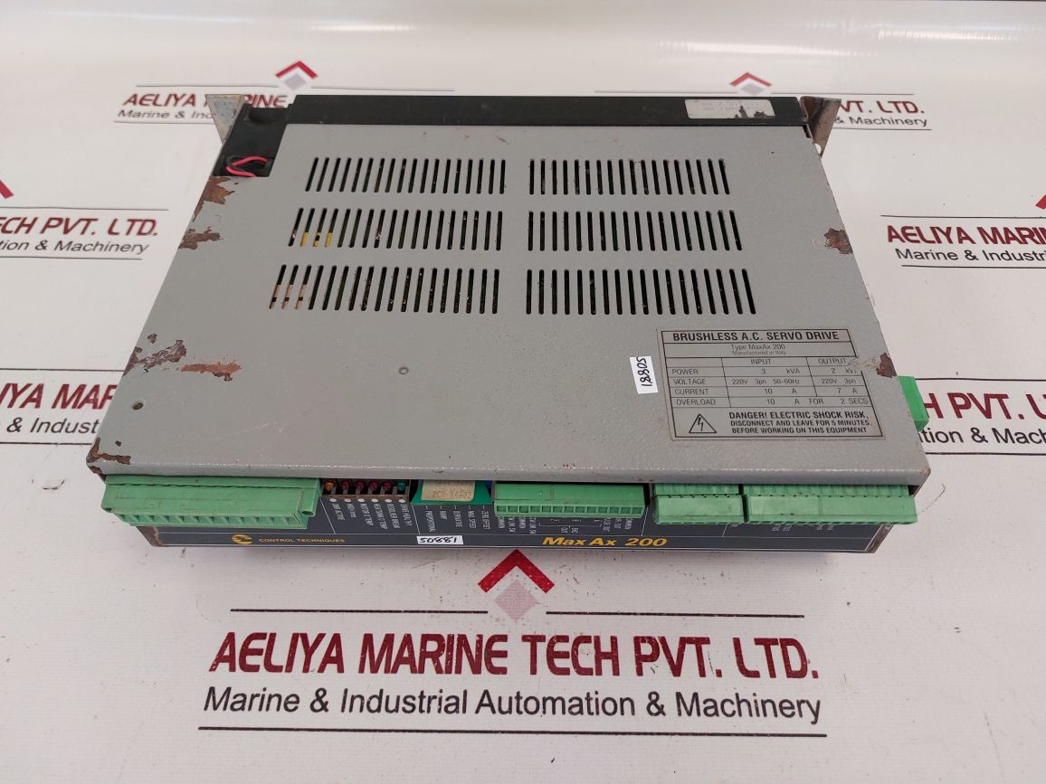 Control Techniques Maxax 200 Brushless A.C. Servo Drive