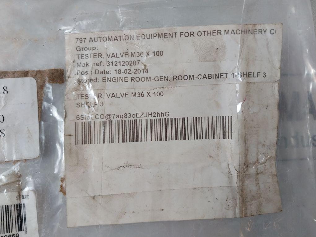 Controlmatica Er3-1560 Tester Valve