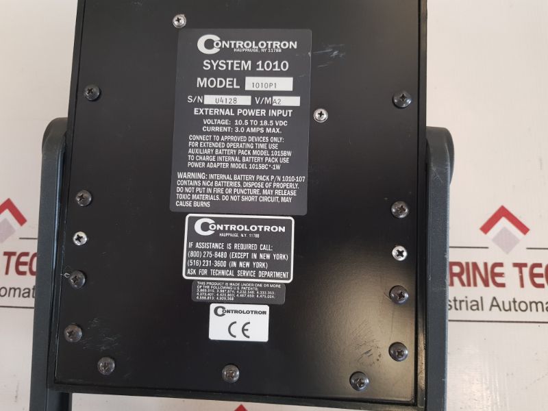 Controlotron System 1010 Uniflow Universal Multifunction Flowmeter 1010P1