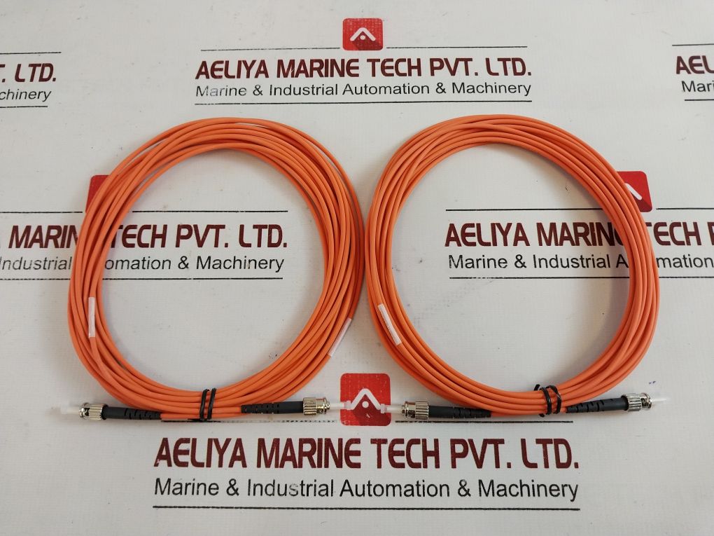 General Electric Fibre Optic 7800 Mm Orange Cable St-st Simplex 62.5/125