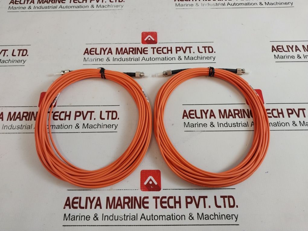 General Electric Fibre Optic 7800 Mm Orange Cable St-st Simplex 62.5/125