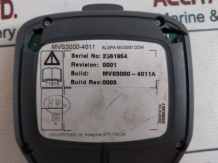 Converteam Mvs3000-4011 Drive Data Manager Alspa Mv3000 Ddm