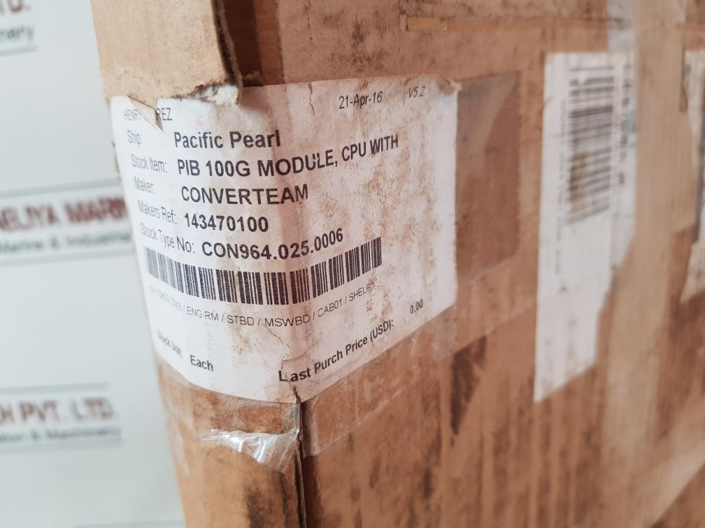 Converteam Pib 100G Power Interface Board