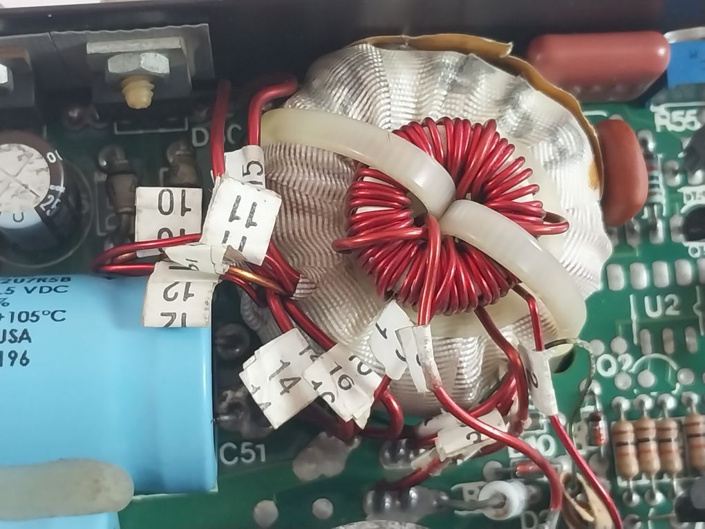 Converter Concepts Vt25-373-99/X9 Power Supply Board Dc 20-60V 3A 5V 15V Output