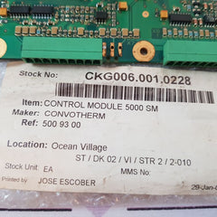 Convotherm St5000-sm Control Module 5000 Sm