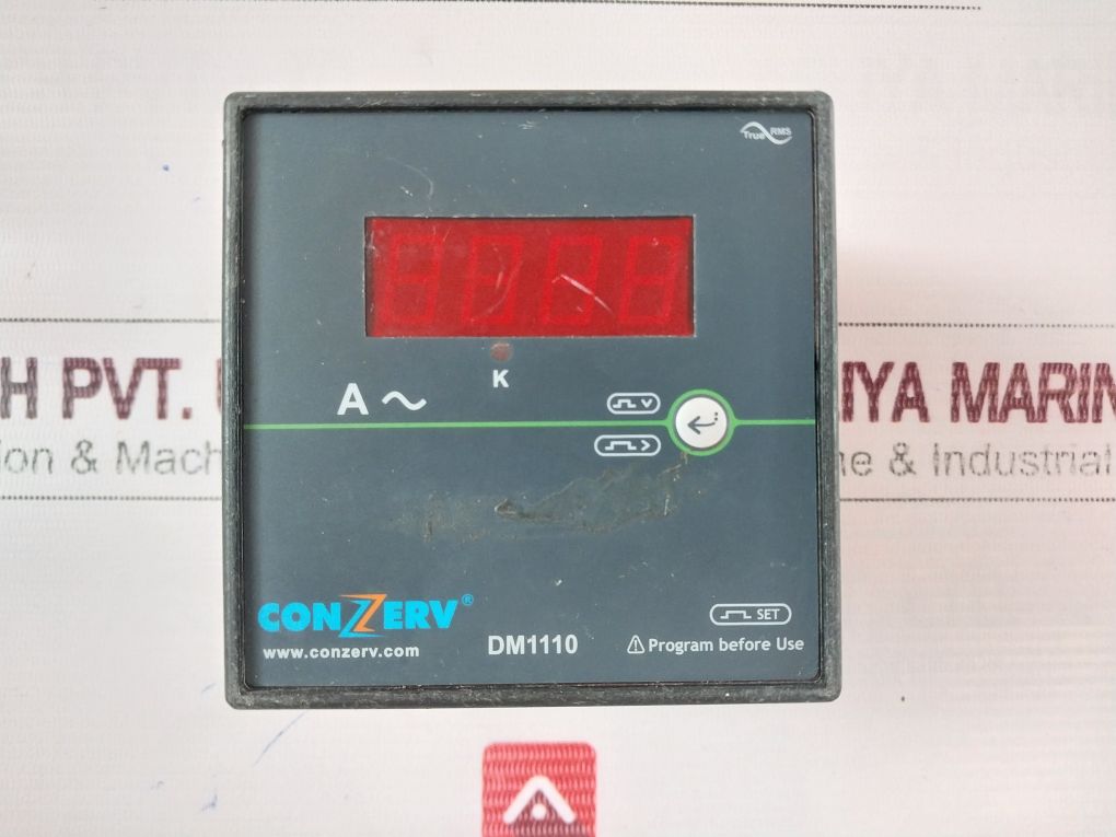 Conzerv Dm1110 Digital Panel Meter 90 To 300 Vac