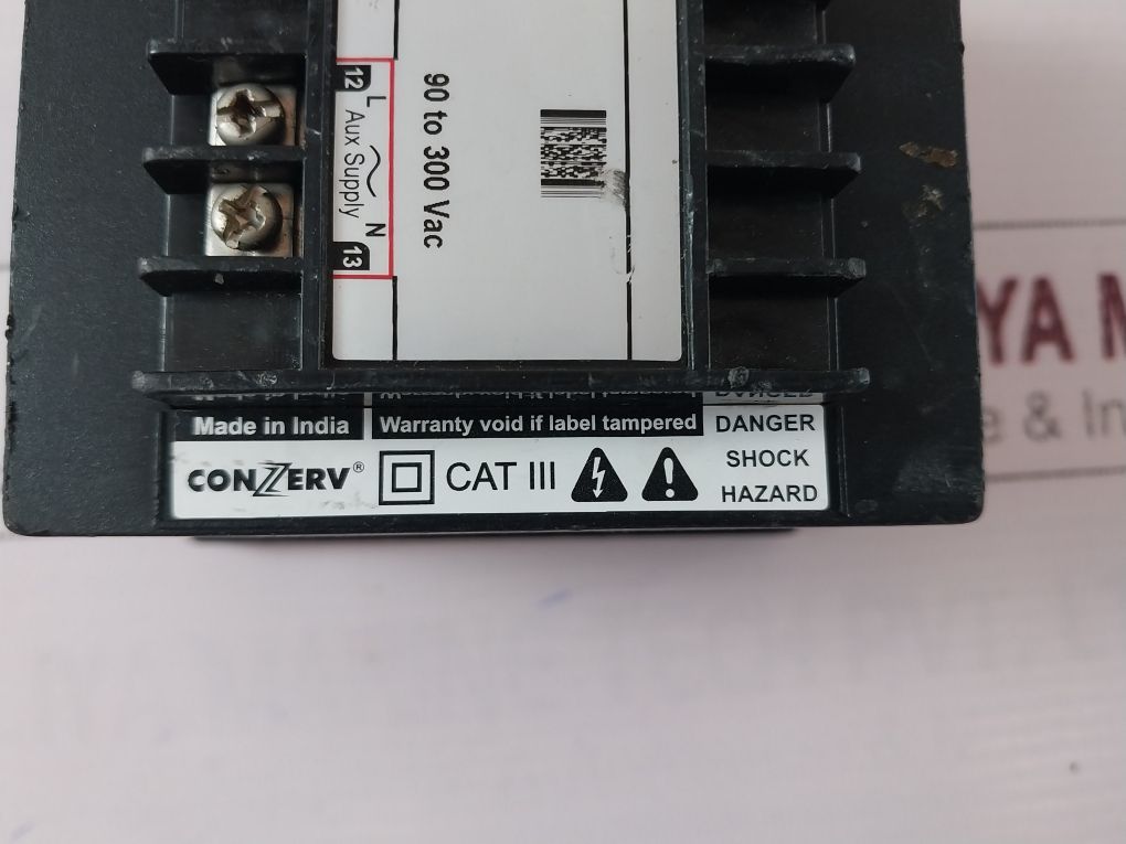 Conzerv Dm1110 Digital Panel Meter 90 To 300 Vac