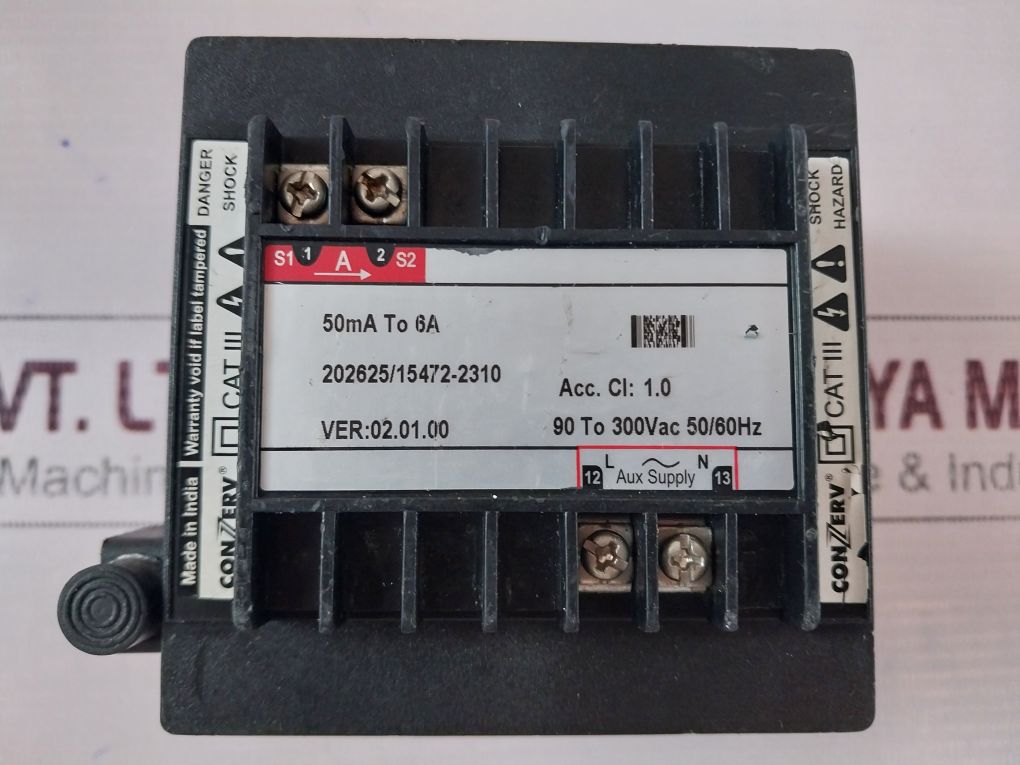 Conzerv Dm1110 Digital Panel Meter