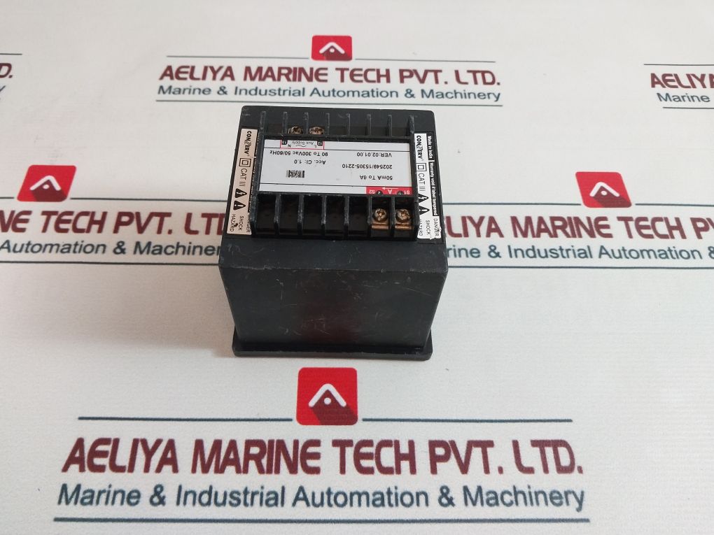 Conzerv Dm1110 Digital Panel Meter 90 To 300Vac 50/60Hz