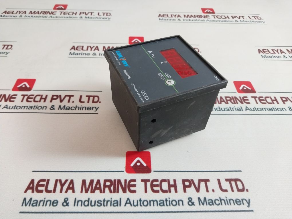 Conzerv Dm1110 Digital Panel Meter 90 To 300Vac 50/60Hz