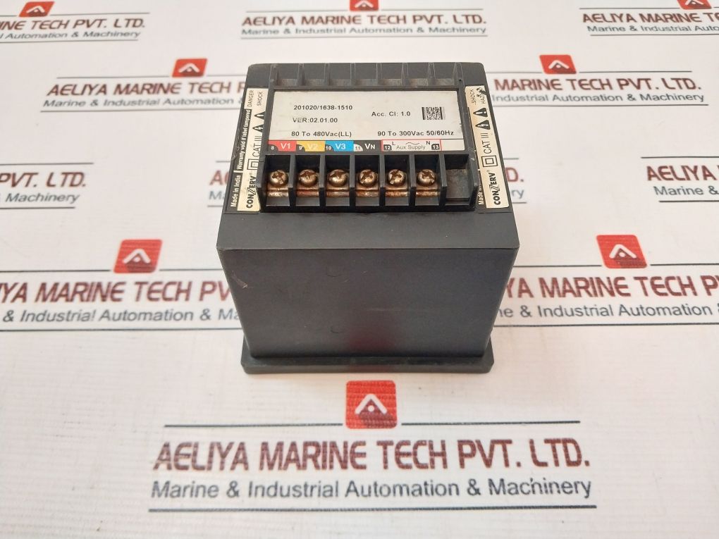 Conzerv Dm3210 Three Phase Voltmeter