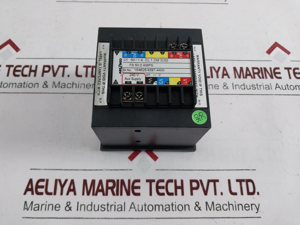 Conzerv Dm3252 Digital Panel Meter 50/1A