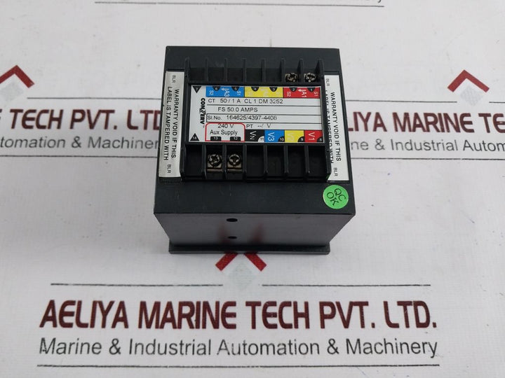 Conzerv Dm3252 Digital Panel Meter 50/1A